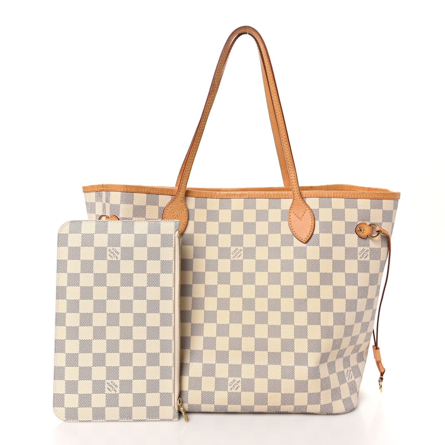 Louis Vuitton Damier Azur Neo Neverfull MM 2 of 11