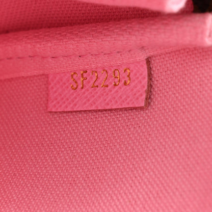 Louis Vuitton Monogram 2023 Christmas Animation Alpine Pochette Accessories Pink 7 of 9