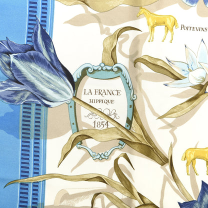 Hermes Silk La France Hippique Scarf 90 2 of 4