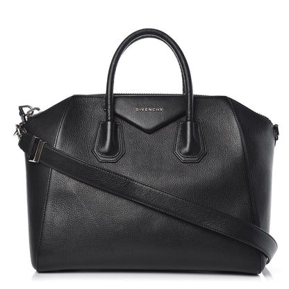 Givenchy Sugar Goatskin Medium Antigona Black 1 of 16