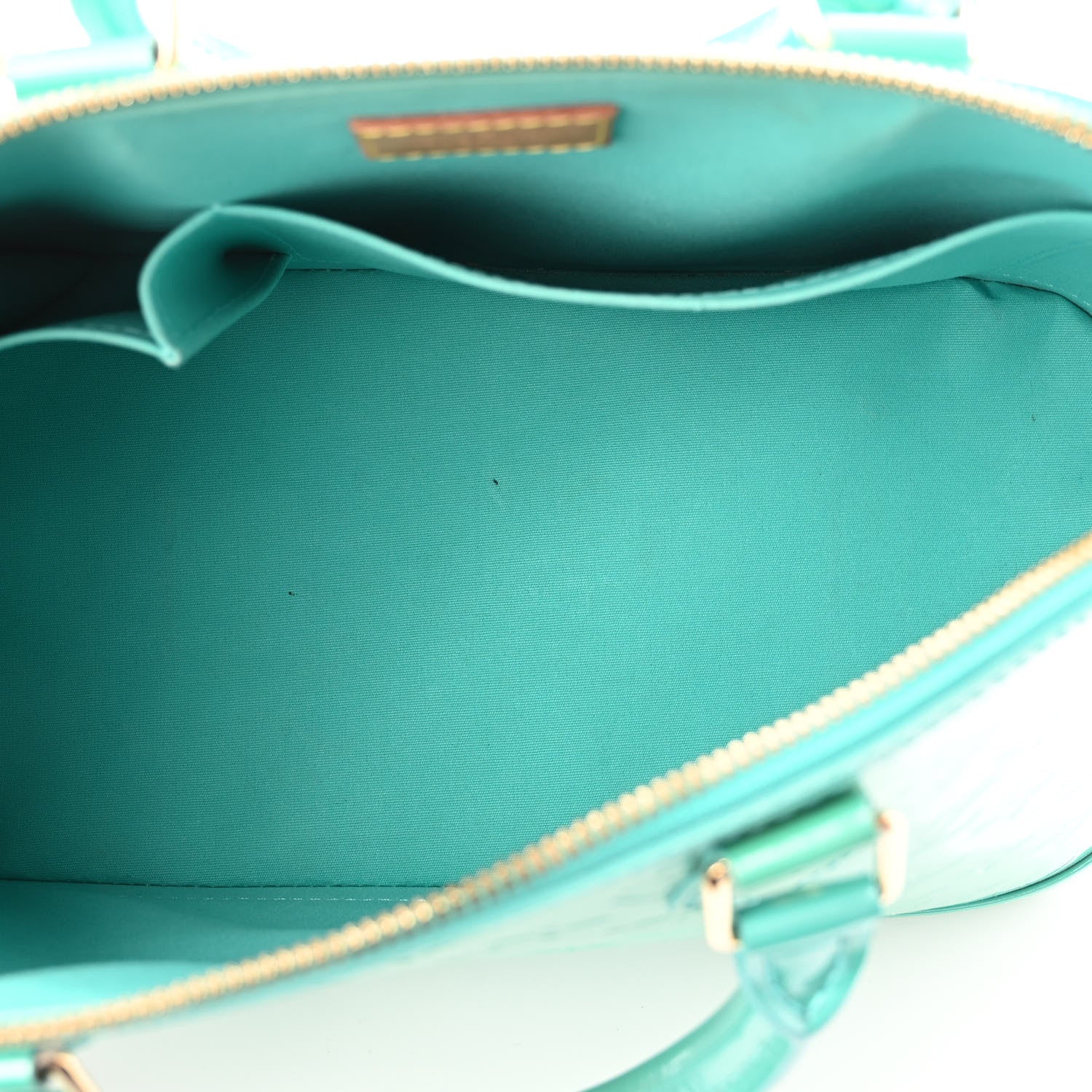 Louis Vuitton Vernis Alma PM Blue Lagon 5 of 10