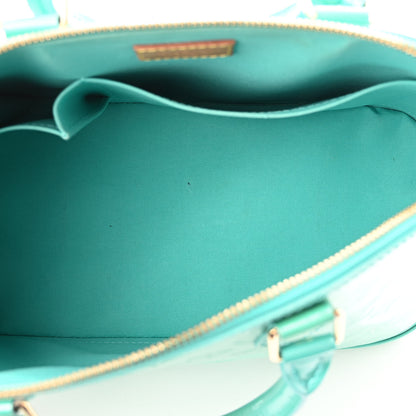 Louis Vuitton Vernis Alma PM Blue Lagon 5 of 10