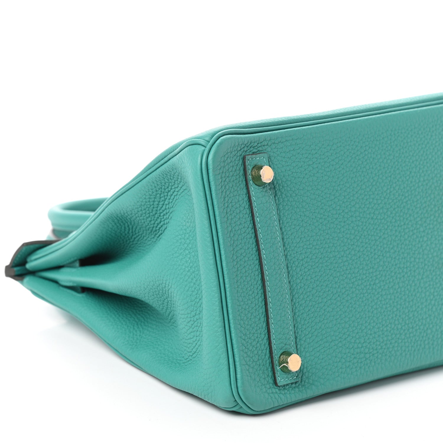 Hermes Togo Birkin 30 Vert Verone 9 of 10
