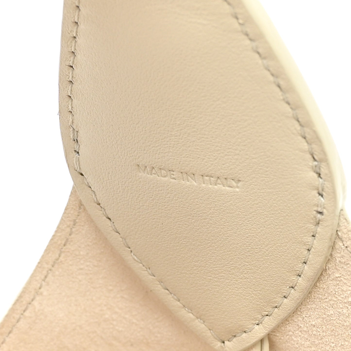 Smooth Calfskin Small Hobo  Rice