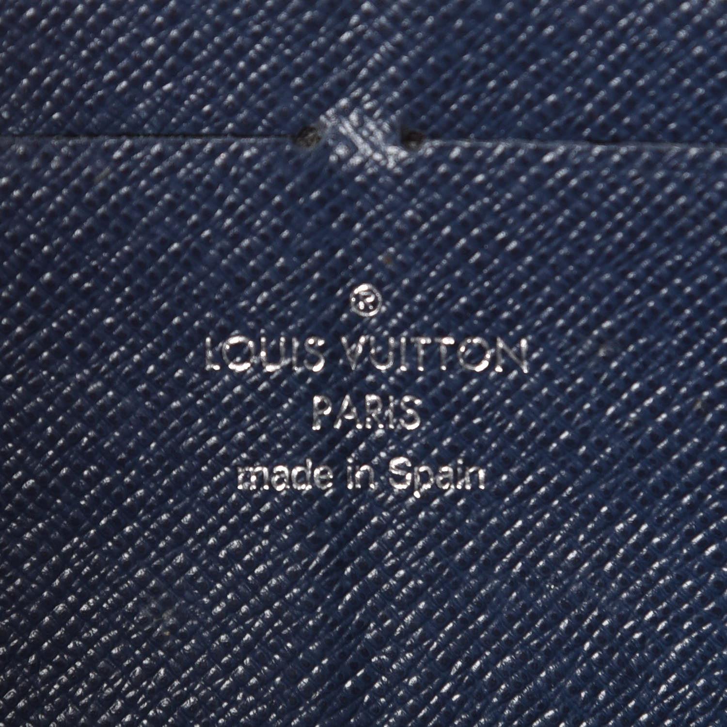 Louis Vuitton Epi Zippy Wallet Indigo 6 of 12