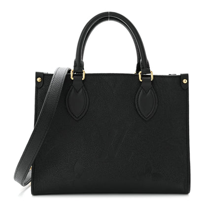 Louis Vuitton Empreinte Monogram Giant Onthego PM Black 1 of 9