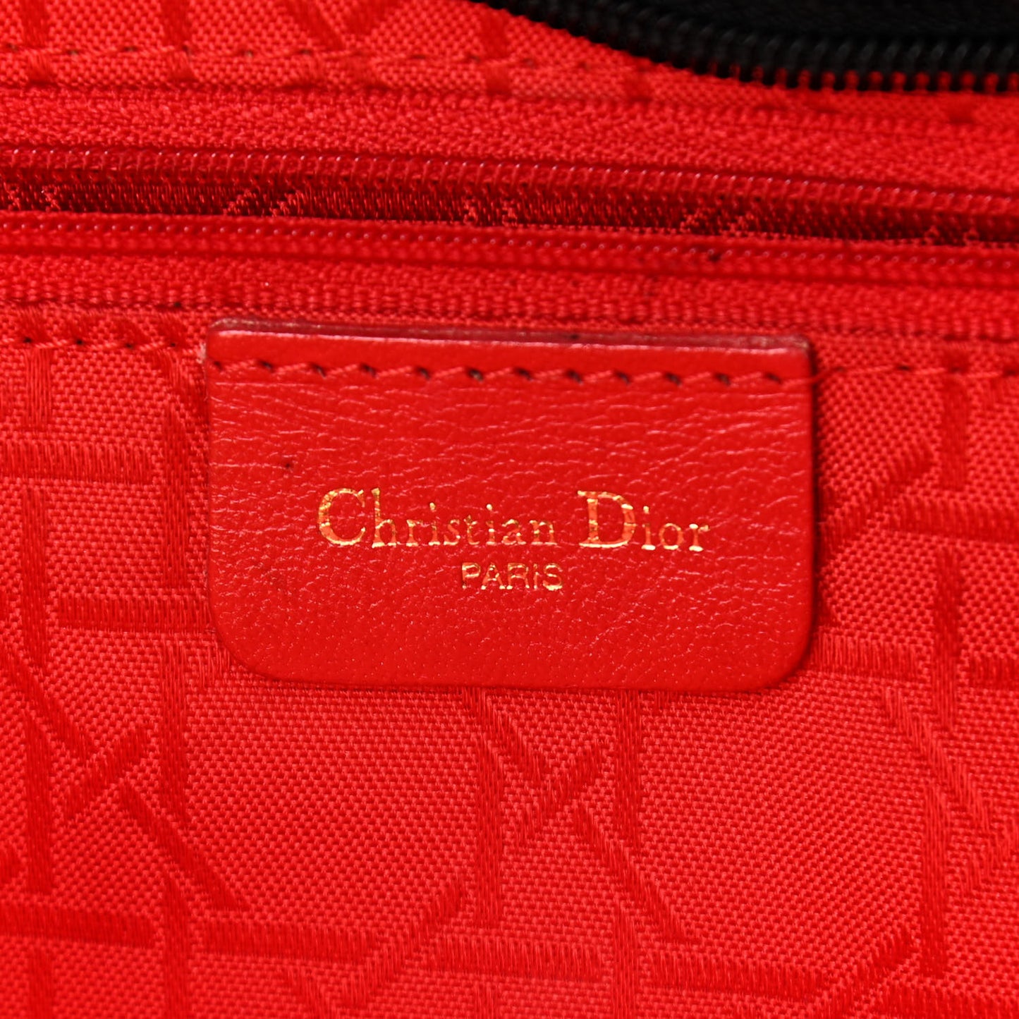 Nylon Cannage Large Lady Dior Black