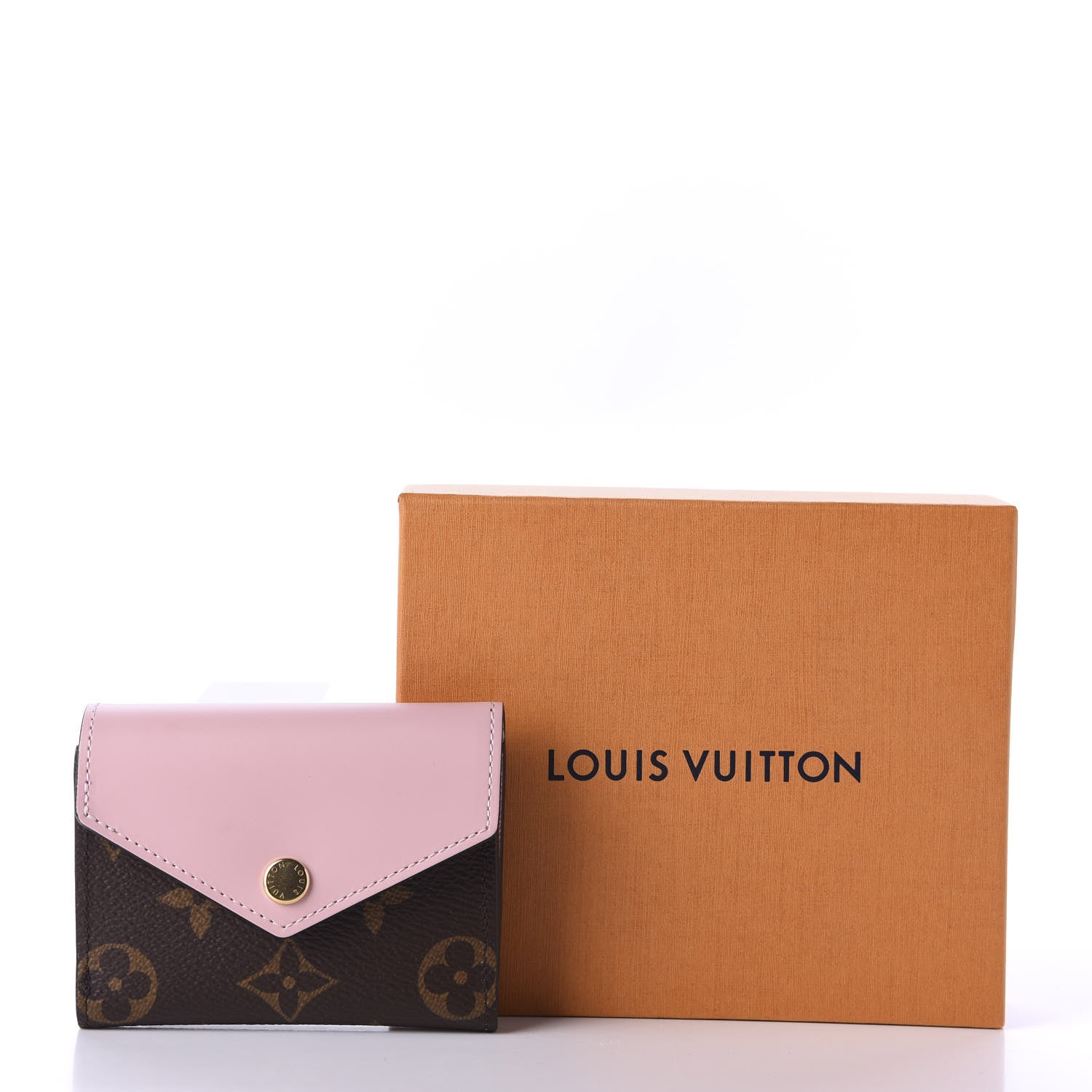 Louis Vuitton Monogram Zoe Wallet Rose Ballerine 10 of 10