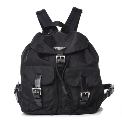 Prada Nylon Vela Small Backpack Black 1 of 6