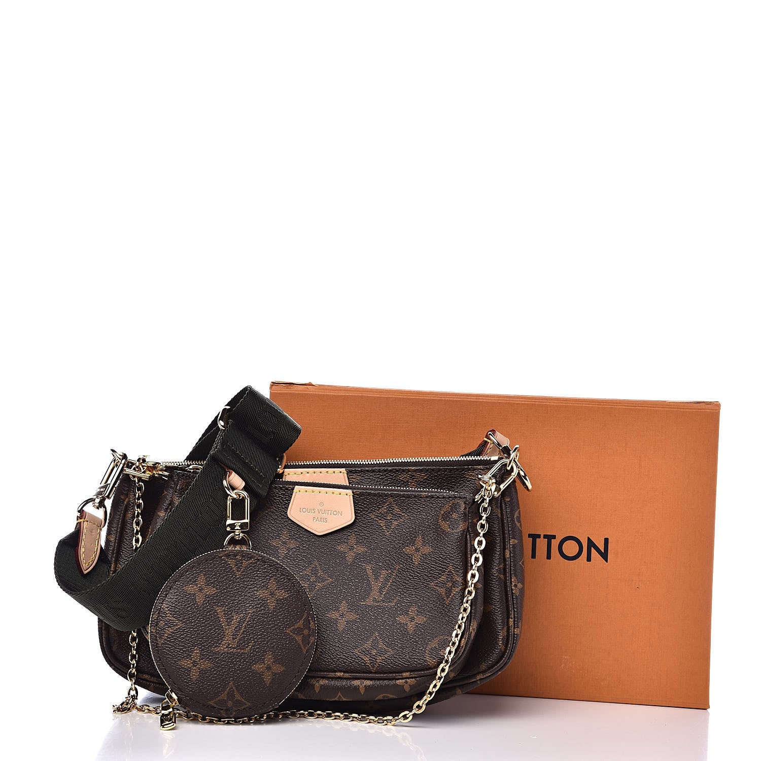 Louis Vuitton Monogram Multi Pochette Accessories Kaki 13 of 13