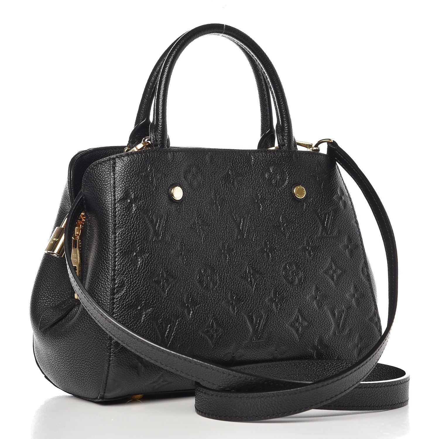 Louis Vuitton Empreinte Montaigne BB Black 3 of 6