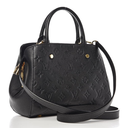 Louis Vuitton Empreinte Montaigne BB Black 3 of 6