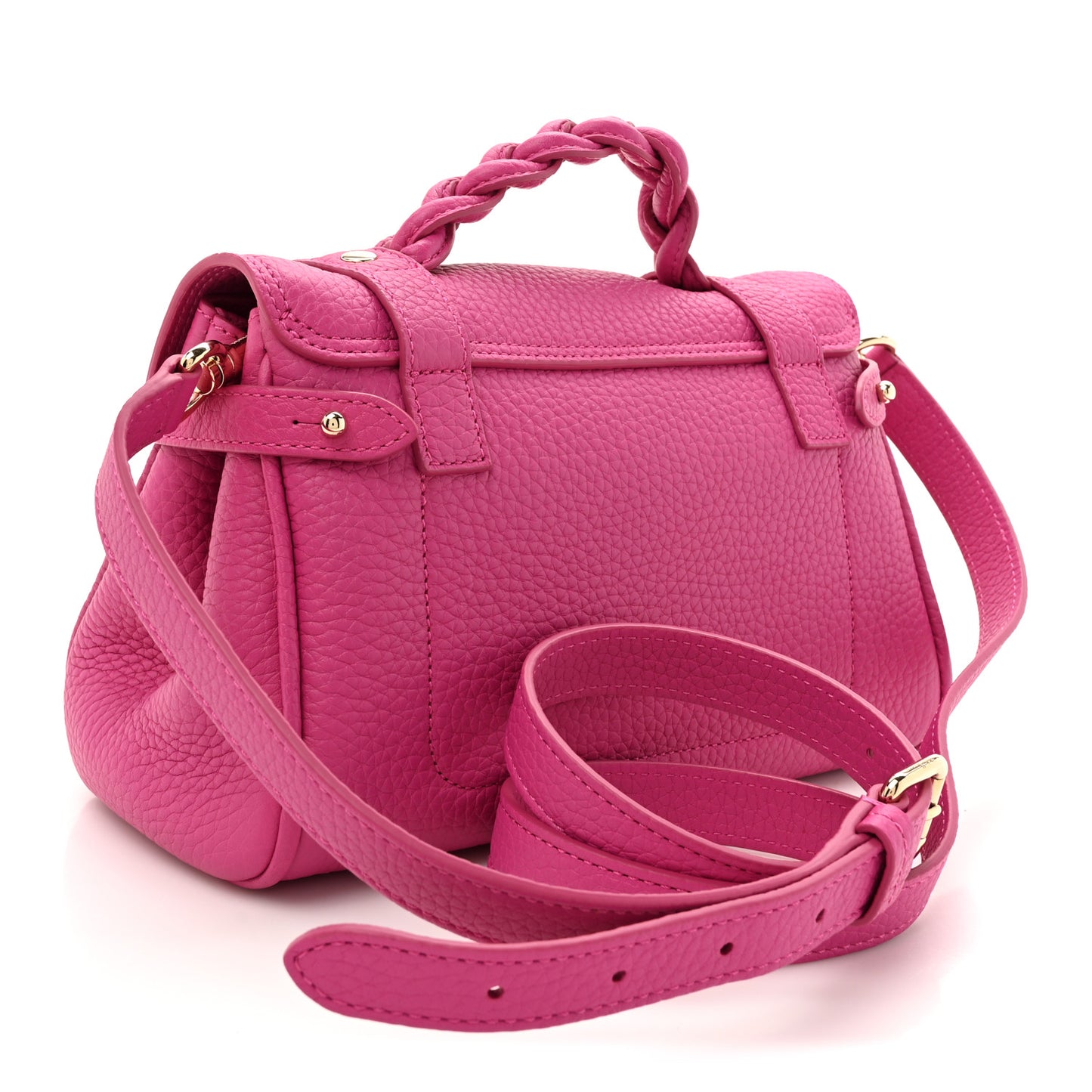 Heavy Grain Mini Alexa  Mulberry Pink