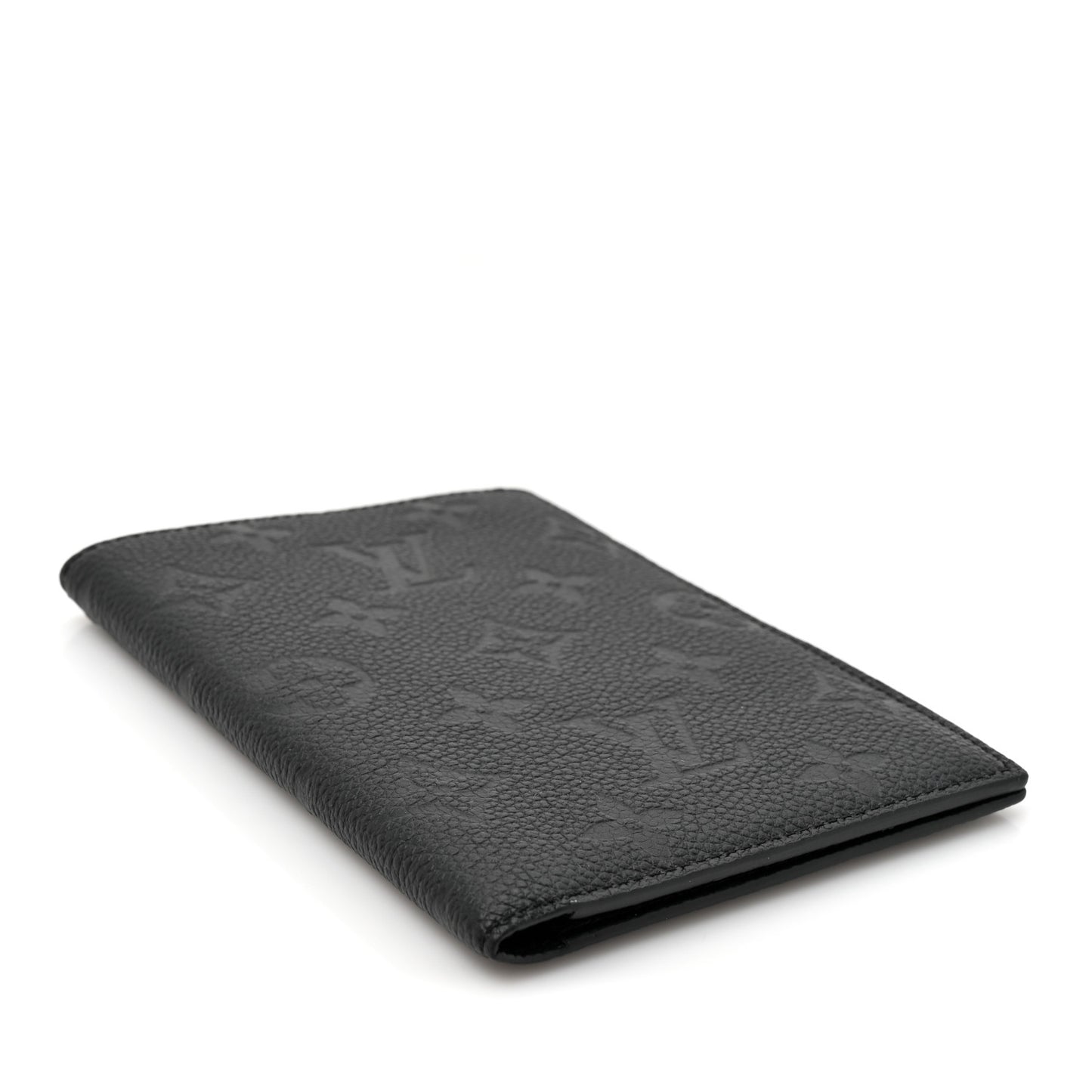 Empreinte Monogram Passport Cover Black