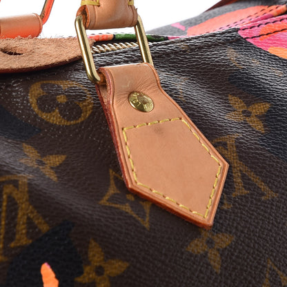 Louis Vuitton Monogram Roses Speedy 30 8 of 9