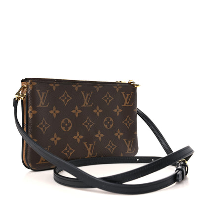Louis Vuitton Reverse Monogram Giant Double Zip Pochette 3 of 9