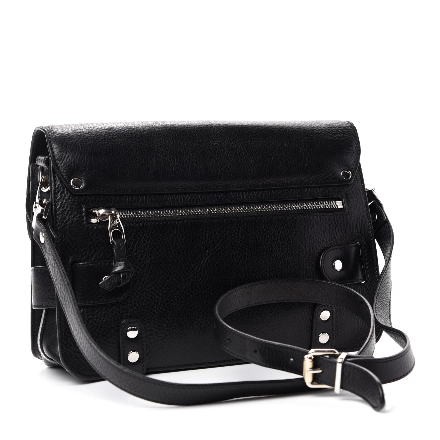 Proenza Schouler Calfskin PS11 Classic Shoulder Bag Black 3 of 11