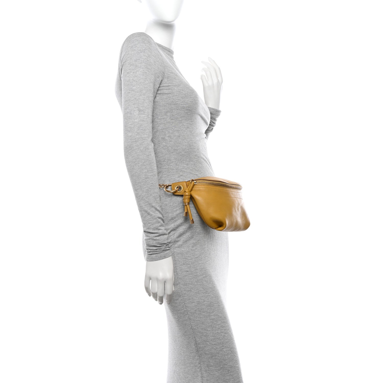 Givenchy Calfskin Whip Bum Bag Yellow Curry 2 of 17
