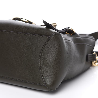 Chloe Calfskin Small Faye Day Shoulder Bag Deep Forest 8 of 8