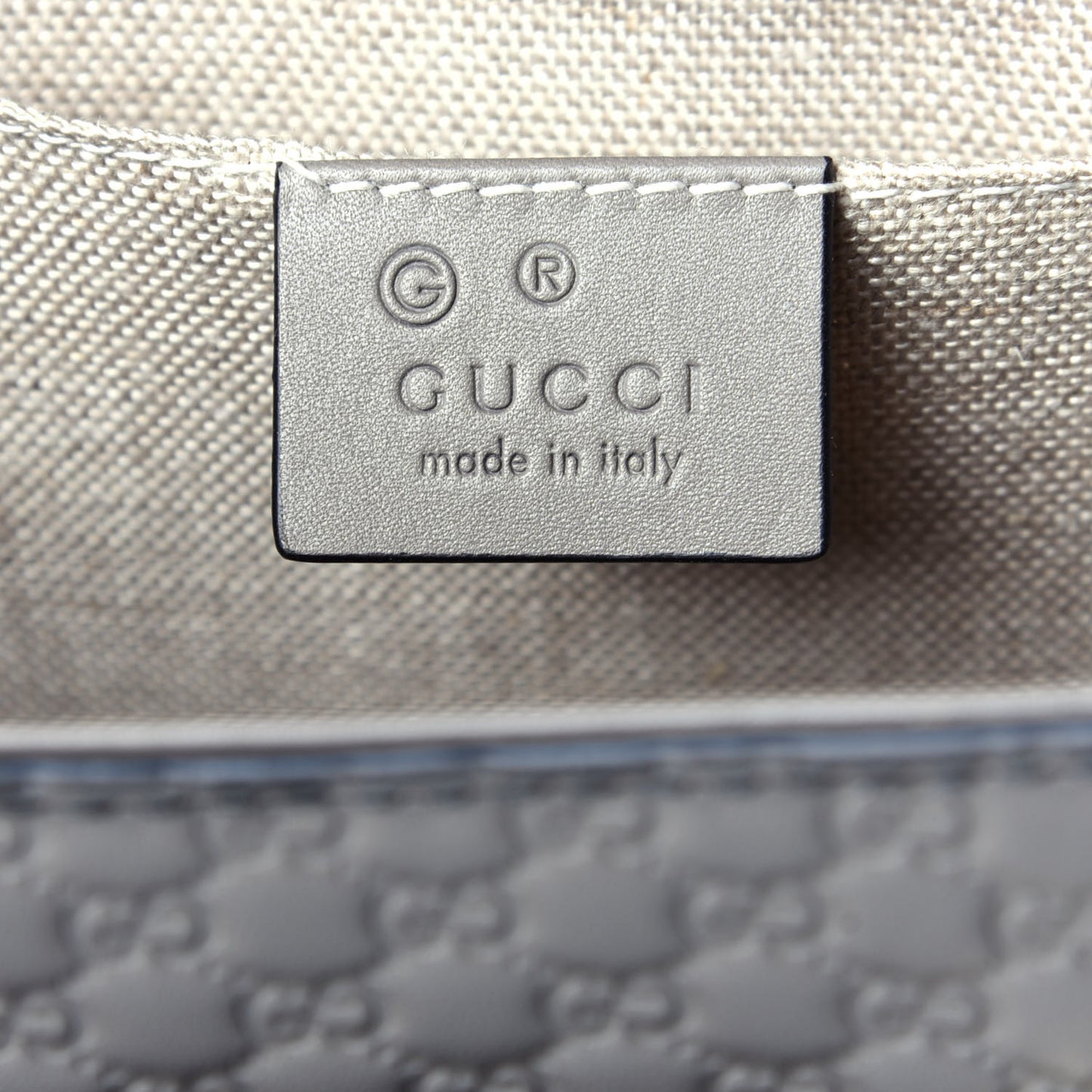 Soft Microguccissima Medium Emily Chain Shoulder Bag Loess