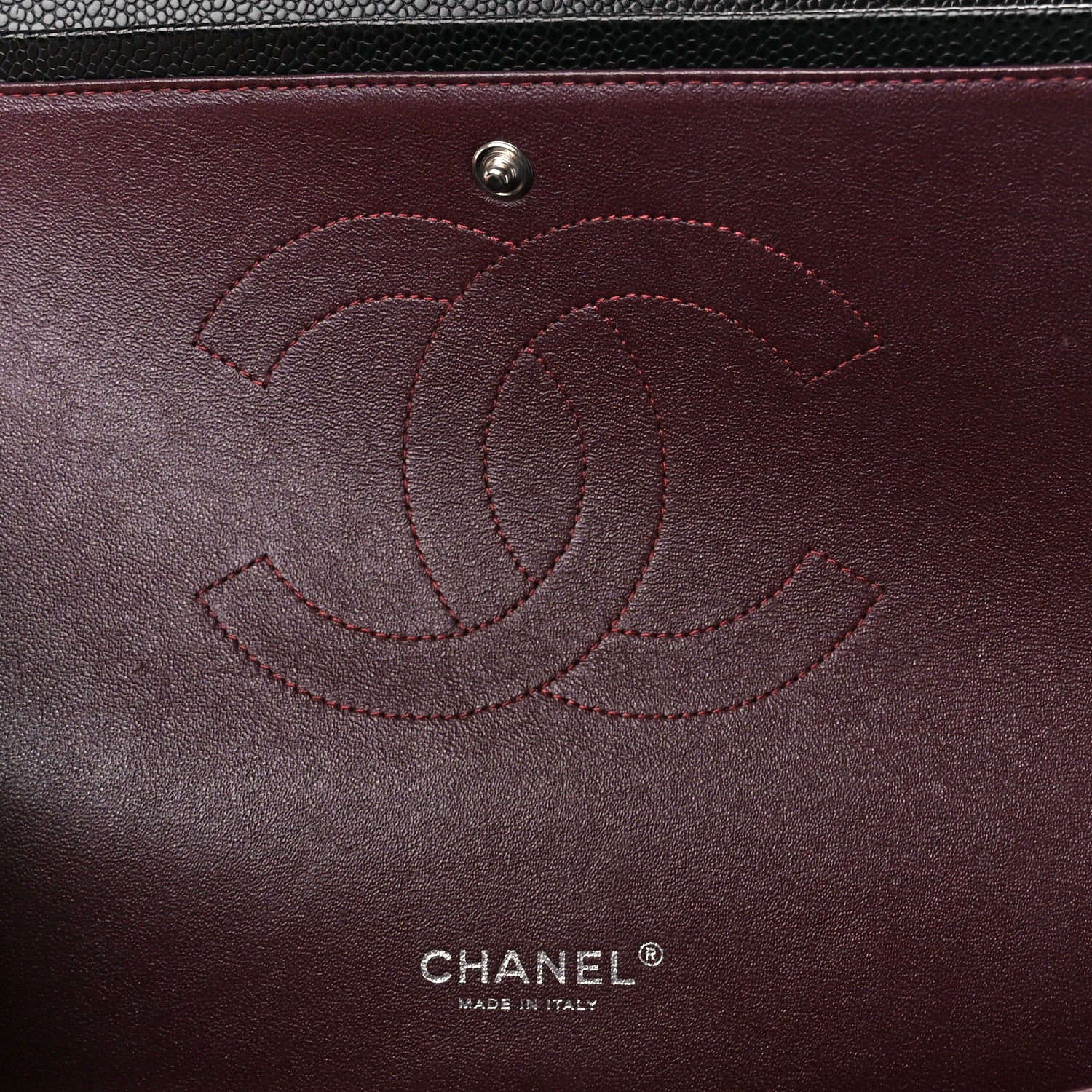 Chanel Caviar Quilted Maxi Double Flap Black 6 of 11