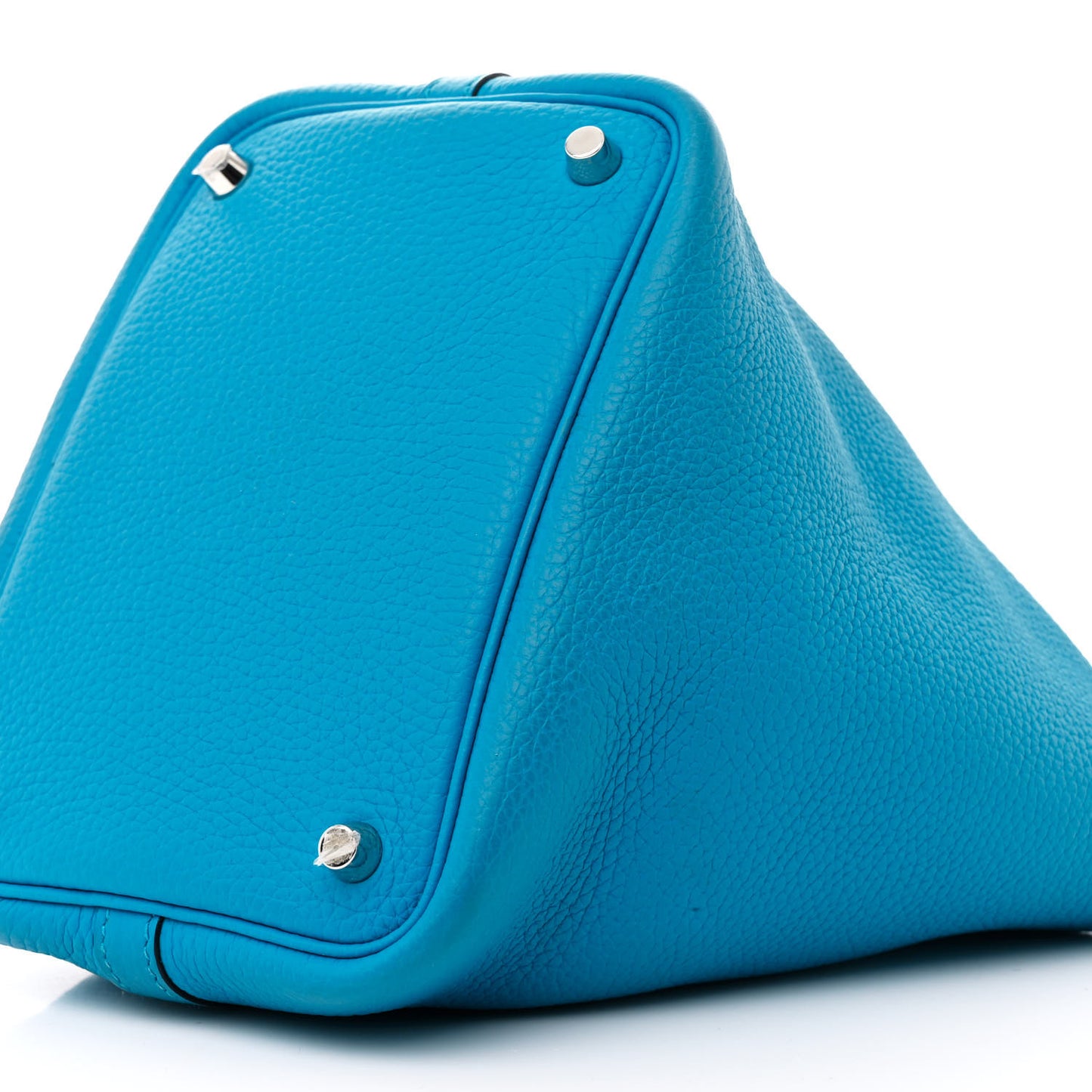 Taurillon Clemence Picotin Lock 18 PM Bleu Frida