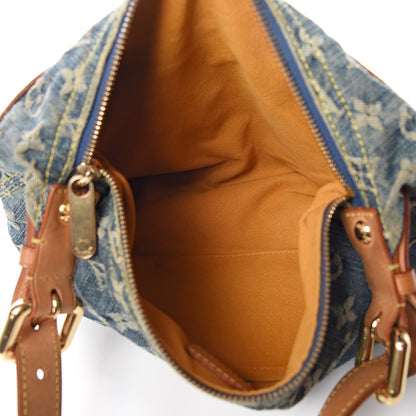 Louis Vuitton Monogram Denim Baggy PM Blue 5 of 11
