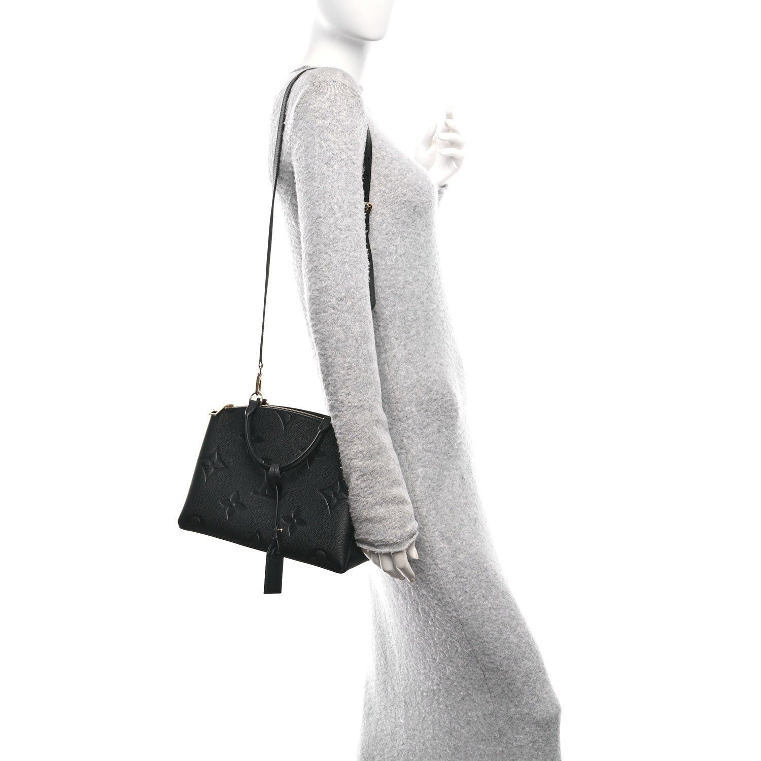 Louis Vuitton Empreinte Monogram Giant Petit Palais Black 2 of 10