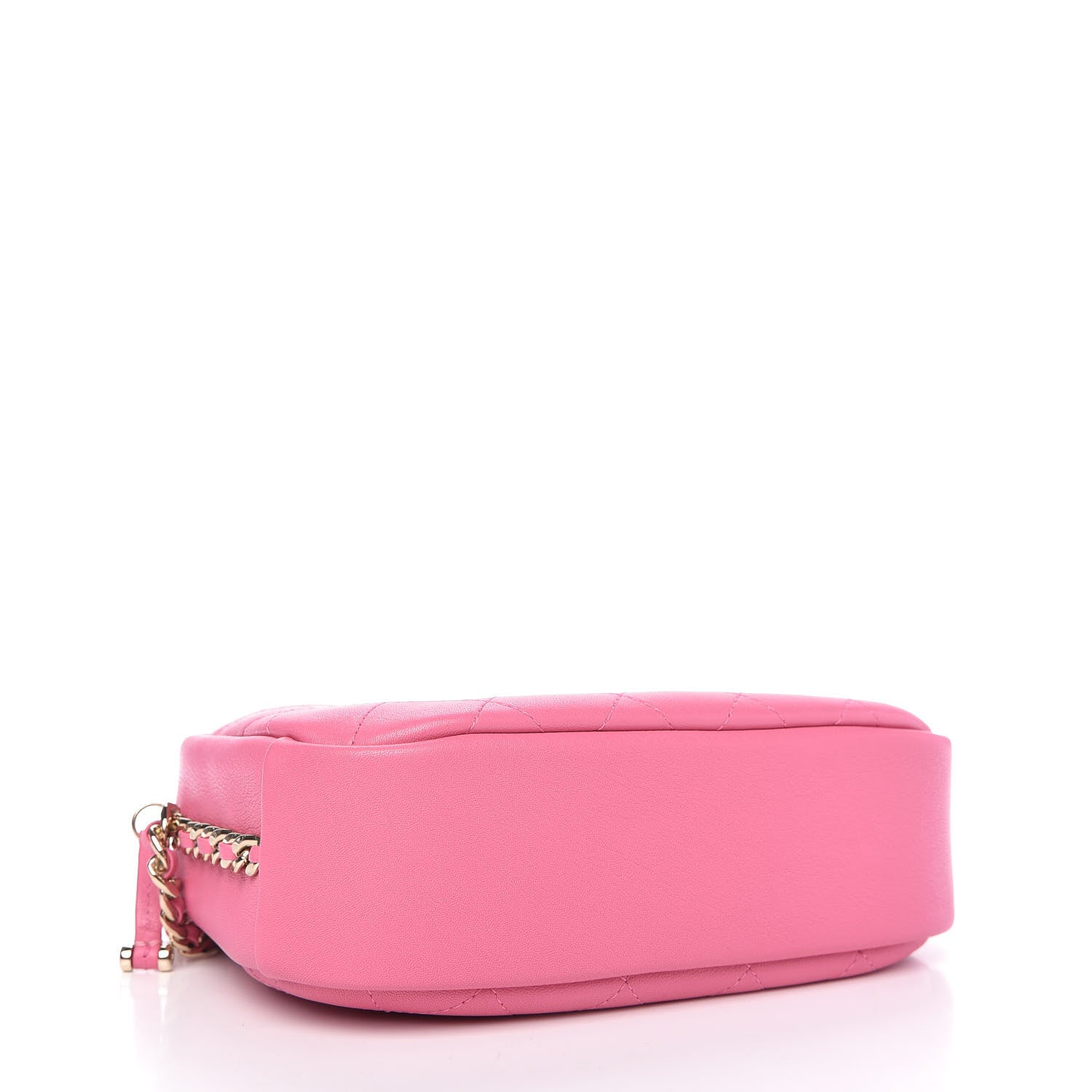 Chanel Goatskin Quilted Medium Casual Trip Camera Case Pink 4 of 9