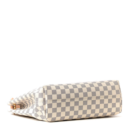 Louis Vuitton Damier Azur Graceful PM Rose Ballerine 3 of 4