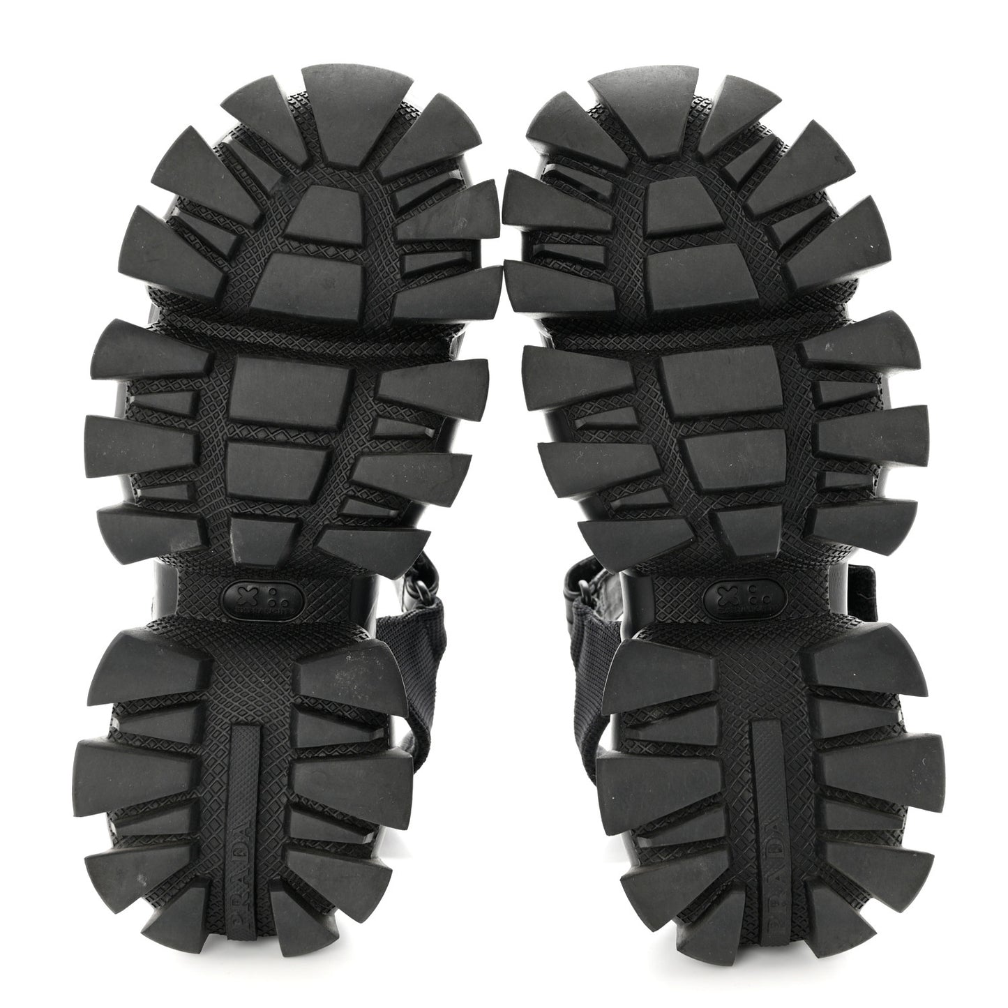 Rubber Nylon Velcro Womens Cloudbust Thunder 50mm Sandals 37 Black