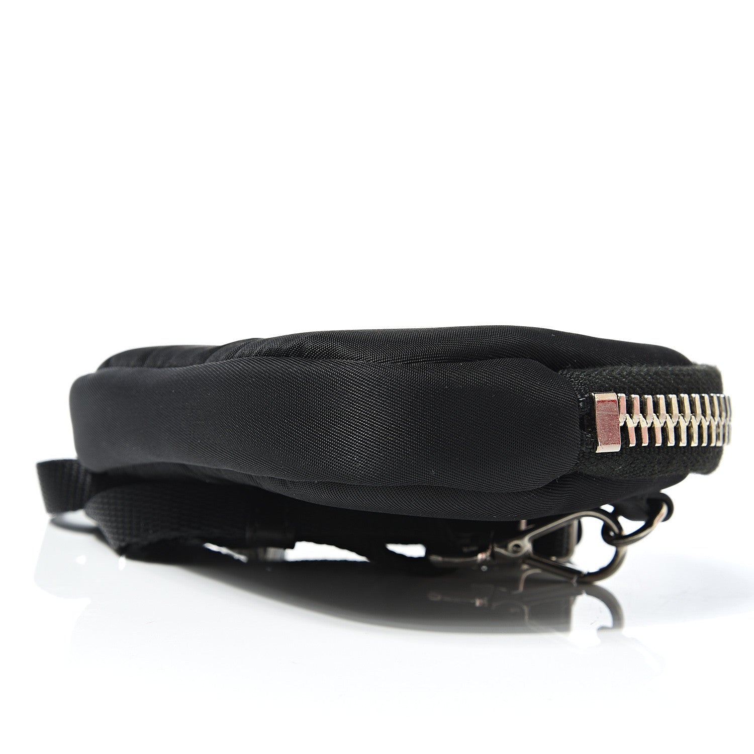 Prada Trick Tessuto Nylon Cargo Pouch Black 8 of 9