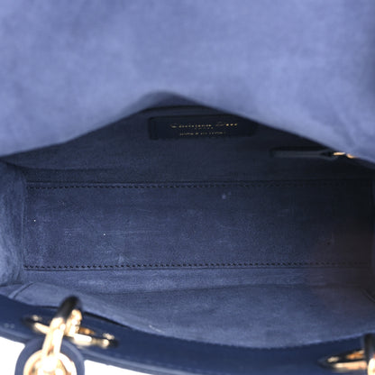 Christian Dior Lambskin Cannage Small My ABCDior Lady Dior Royal Blue 5 of 9