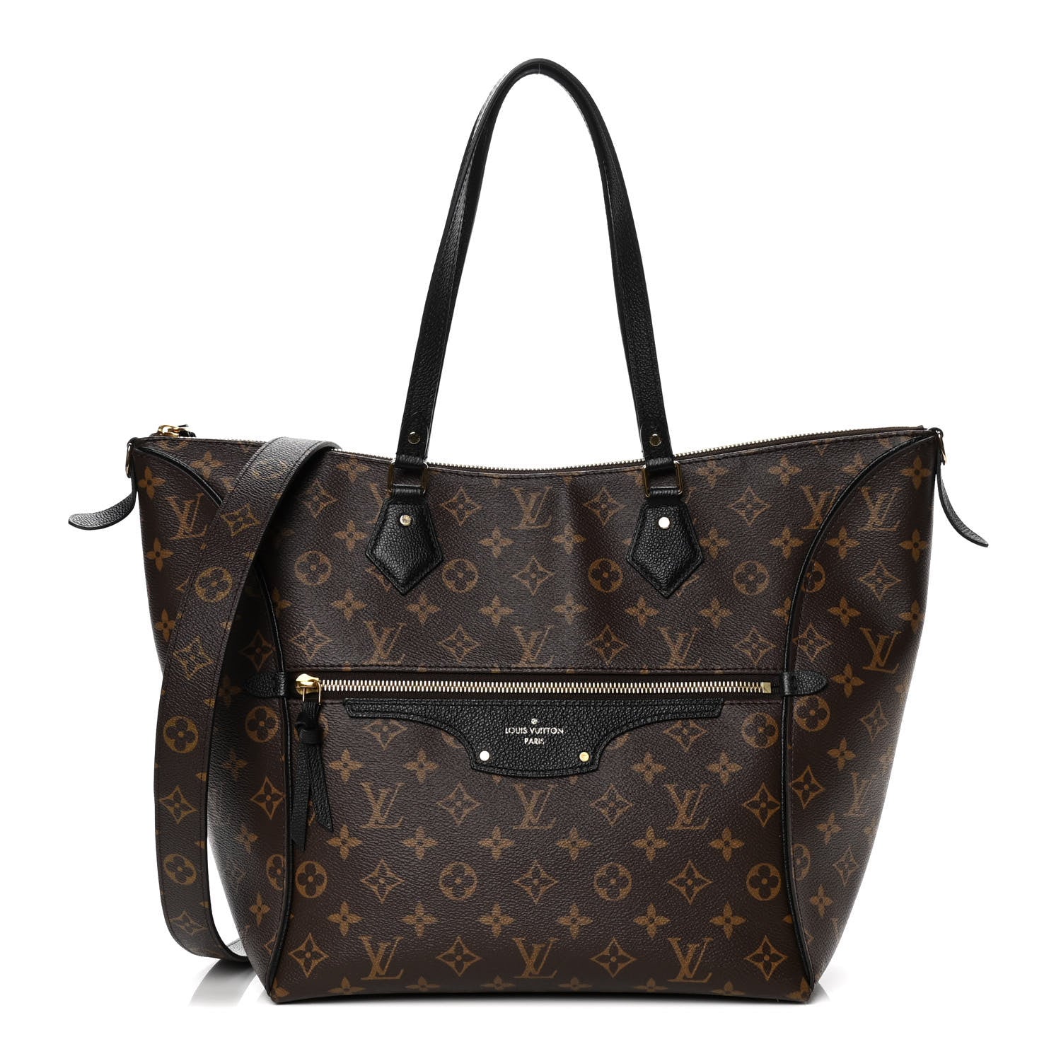 Louis Vuitton Monogram Tournelle MM Black 1 of 9