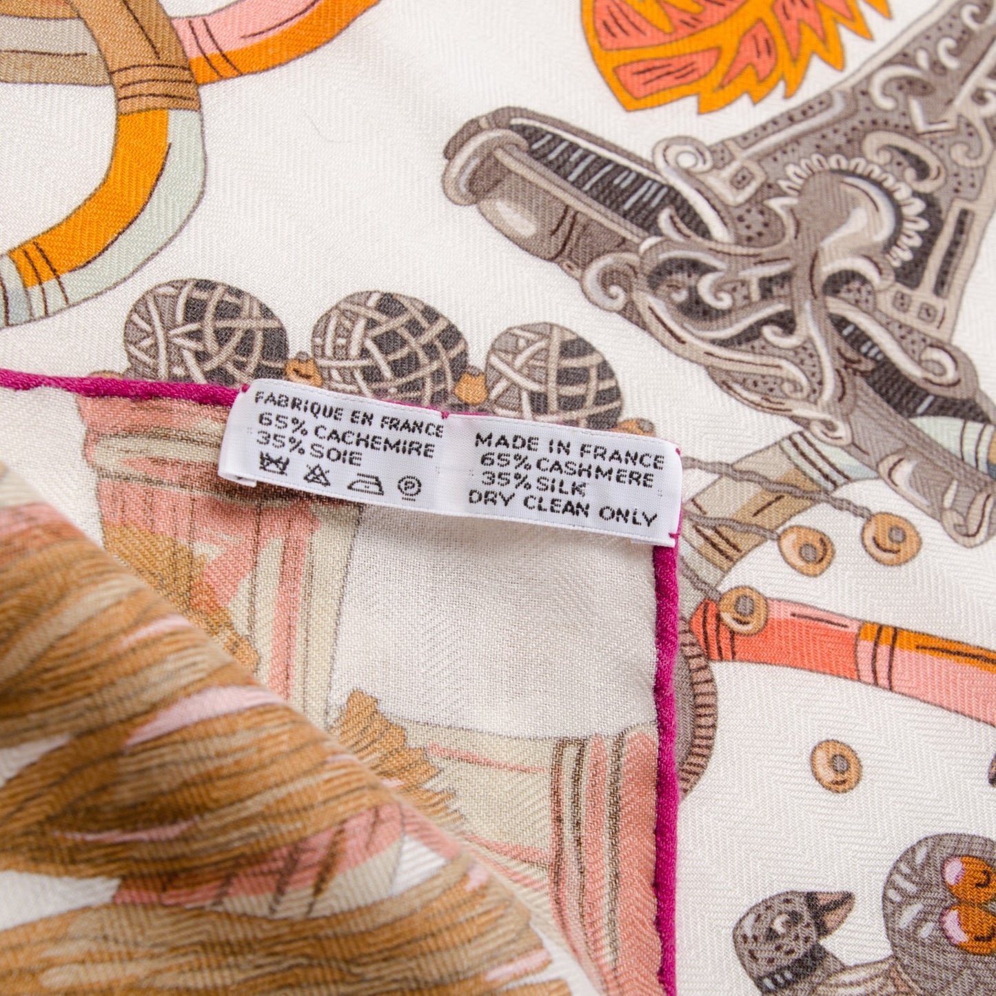 Cashmere Silk Au Fil Du Carre Shawl 140