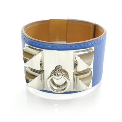Hermes Swift Collier de Chien CDC Bracelet Mykonos Bleu 1 of 5