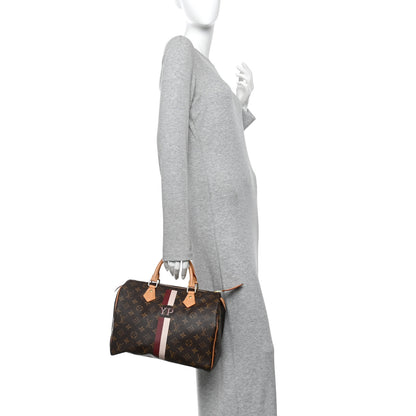 Louis Vuitton Monogram My LV Heritage Speedy 30 Bordeaux Ivory 2 of 10