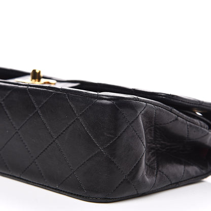 Chanel Lambskin Quilted Small Double Flap Black 11 of 13