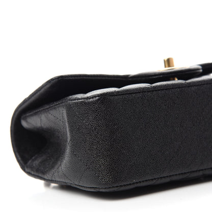 Chanel Caviar Quilted Mini Top Handle Rectangular Flap Black 6 of 11
