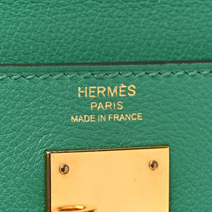 Hermes Swift Kelly Retourne 28 Vert Vertigo 6 of 12