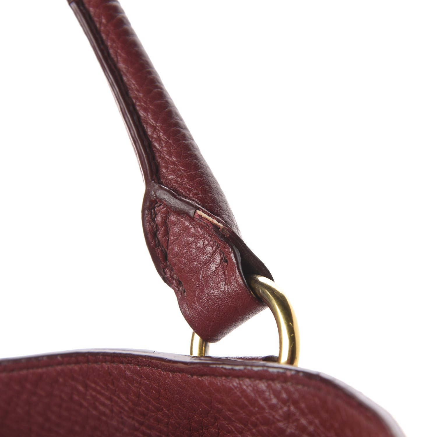 Prada Vitello Daino Side Pocket Tote Rubino 12 of 15