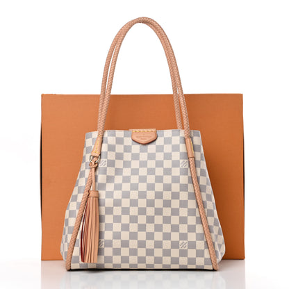 Louis Vuitton Damier Azur Propriano Rose Ballerine 12 of 12