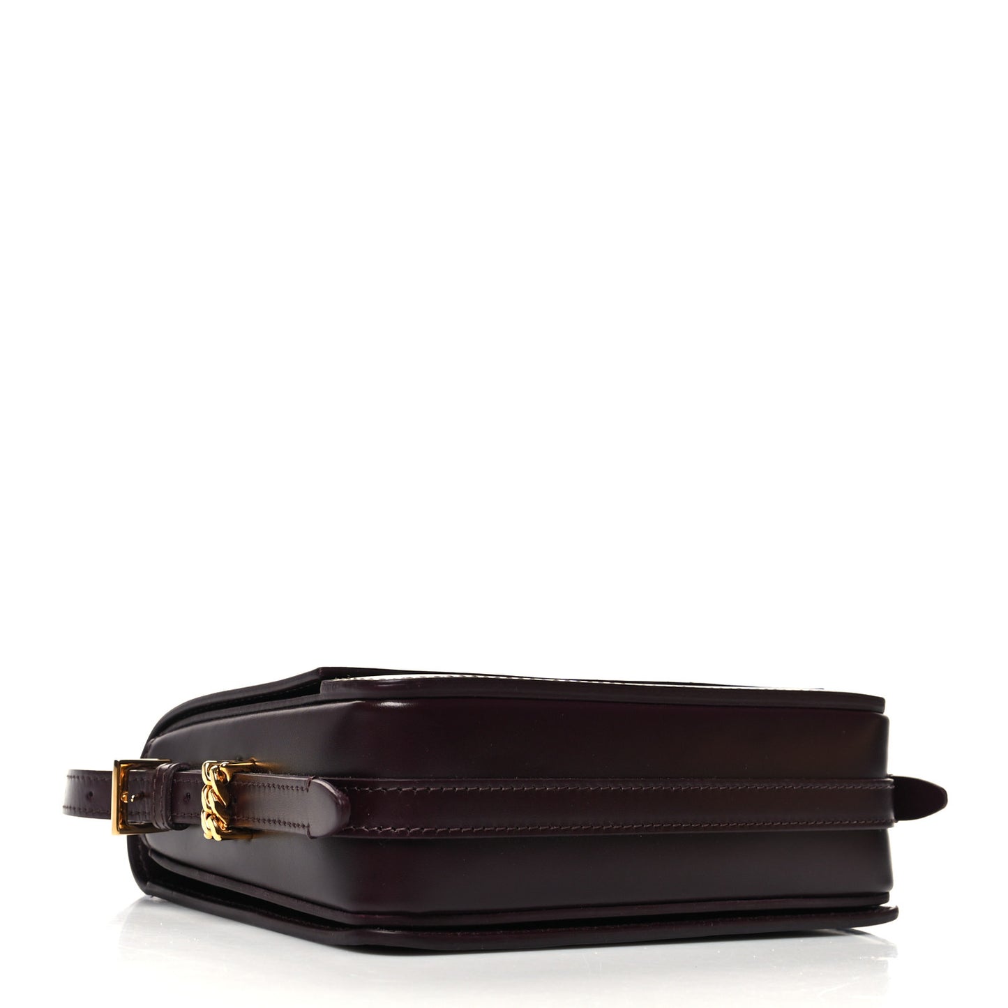 Smooth Calfskin Small Grace Bag Oxblood