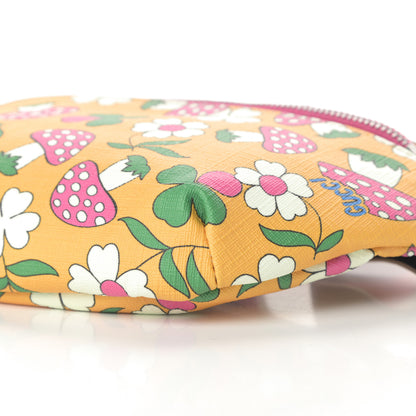 Gucci Supreme Childrens Mushroom Print Belt Bag Yellow 10 of 10