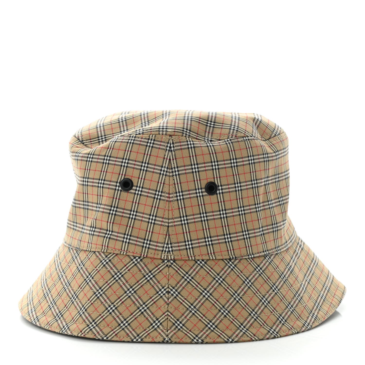 Burberry Technical Cotton Micro Check Bucket Hat M 6 of 8