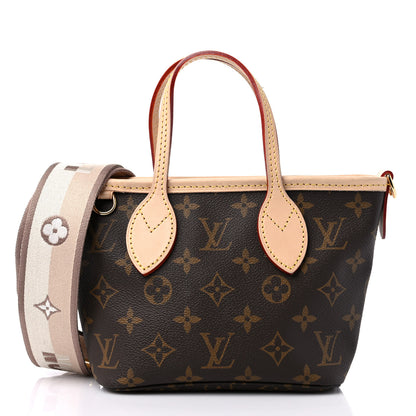 Louis Vuitton Monogram Neverfull BB Beige 3 of 8