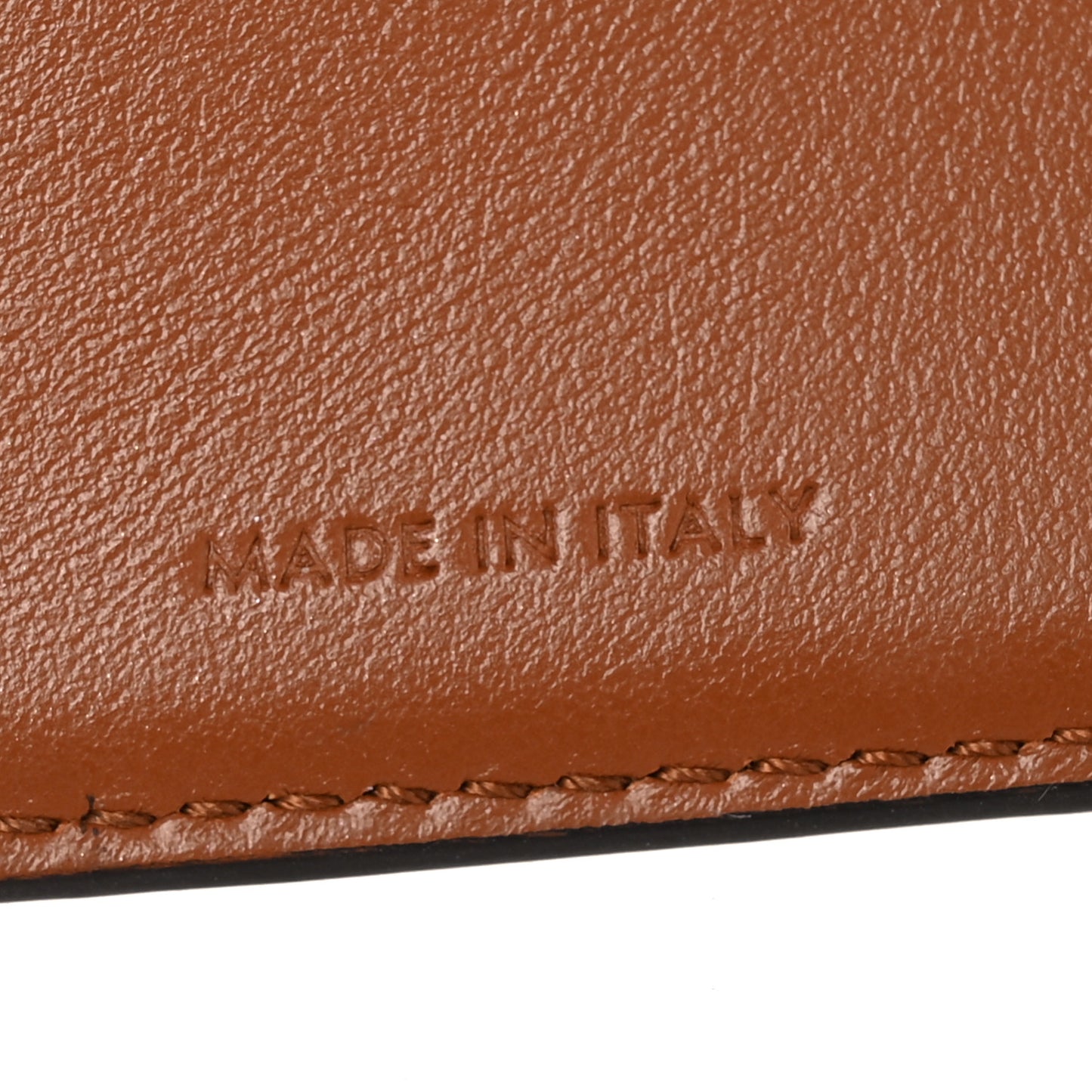 Canvas Leopard Small Triomphe Wallet Tan