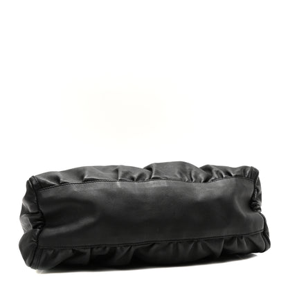 Gucci Calfskin Large D Gold Ring Hobo Black 3 of 9