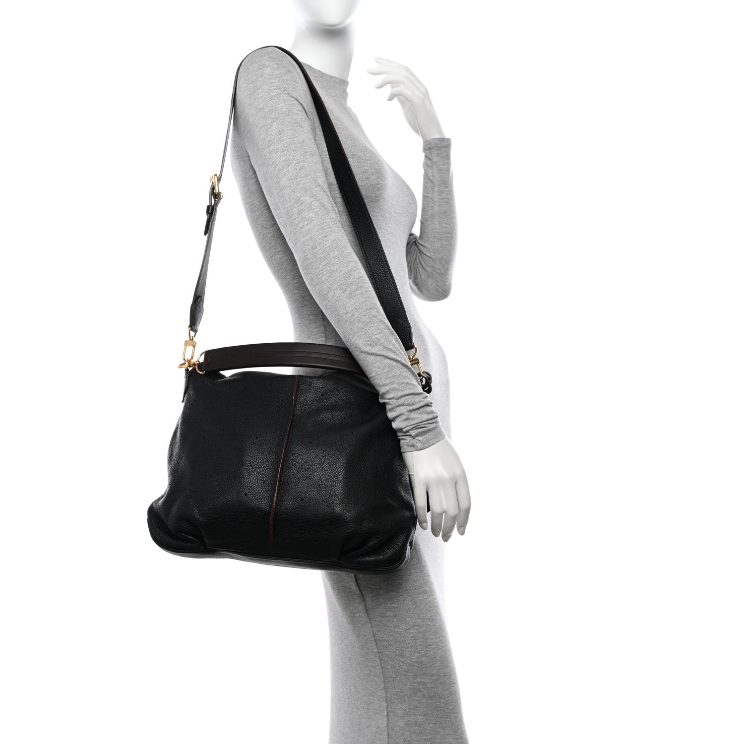 Louis Vuitton Mahina Selene PM Black 2 of 12