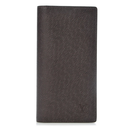 Louis Vuitton Taiga Brazza Wallet Acajou 1 of 8